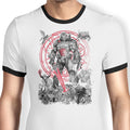 The Hell Walker Ringer - Adult & Kids T-Shirts, Sweatshirts & Hoodies apparel design preview 1