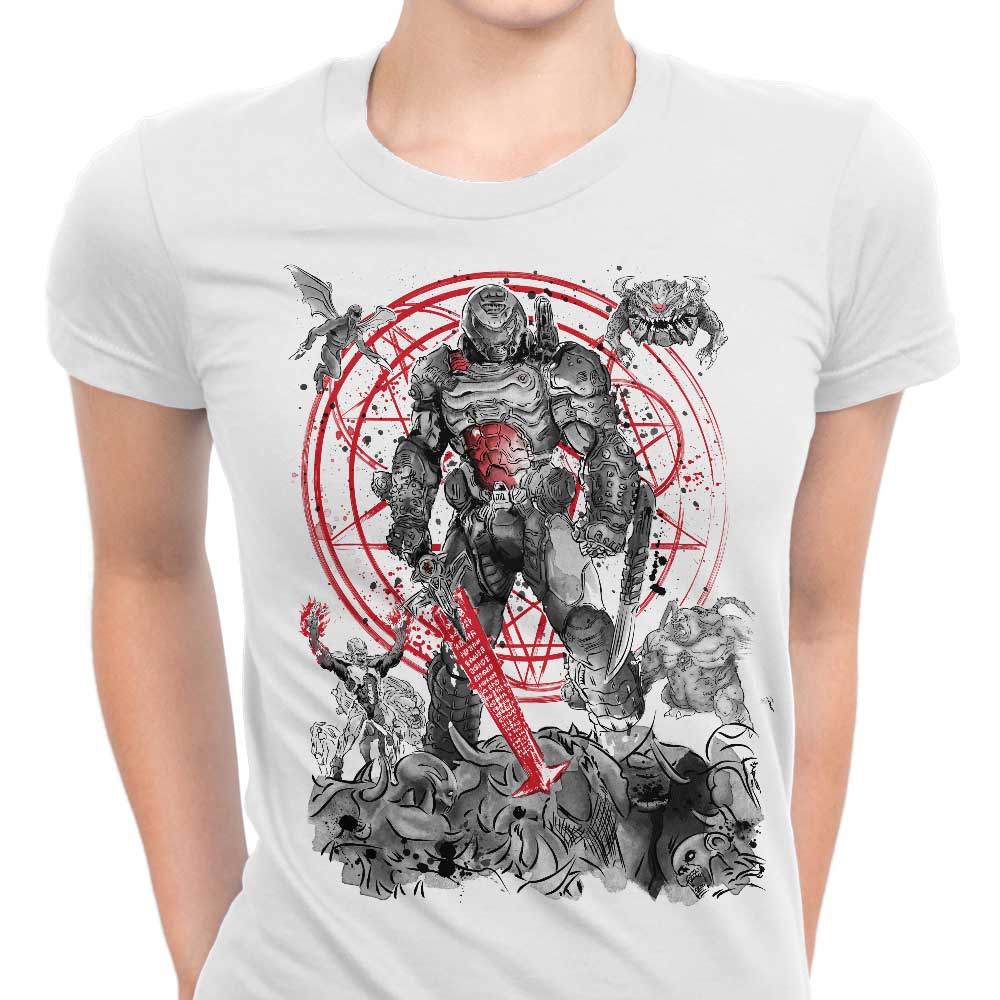 The Hell Walker Women's Apparel - Adult & Kids T-Shirts, Sweatshirts & Hoodies apparel design preview 1