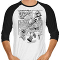 The Hero's Journey 3/4 Sleeve Raglan - Adult & Kids T-Shirts, Sweatshirts & Hoodies apparel design preview 1