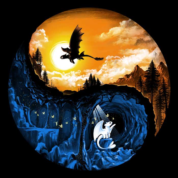 The Hidden World Youth Apparel - Adult & Kids T-Shirts, Sweatshirts & Hoodies apparel design preview 2