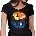 The Hidden World Women's V-Neck - Adult & Kids T-Shirts, Sweatshirts & Hoodies apparel design preview 1