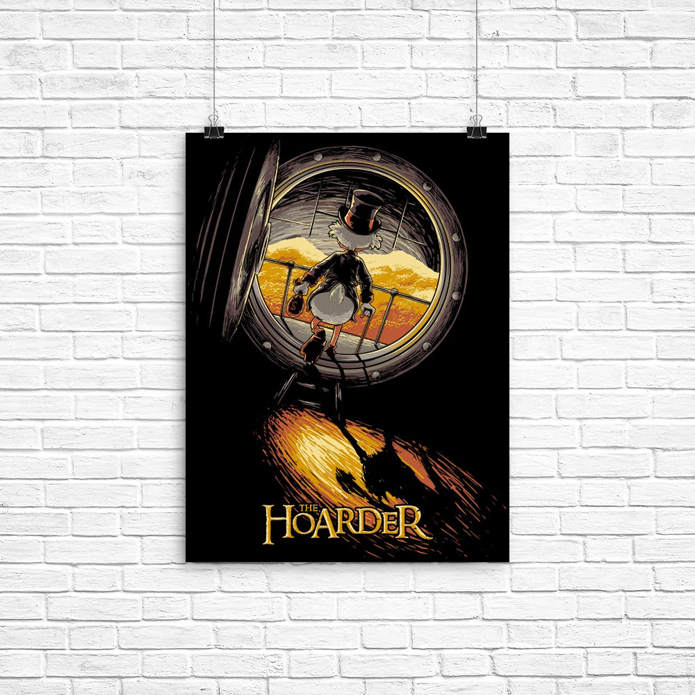The Hoarder (Alt) Poster - Adult & Kids T-Shirts, Sweatshirts & Hoodies apparel design preview 1