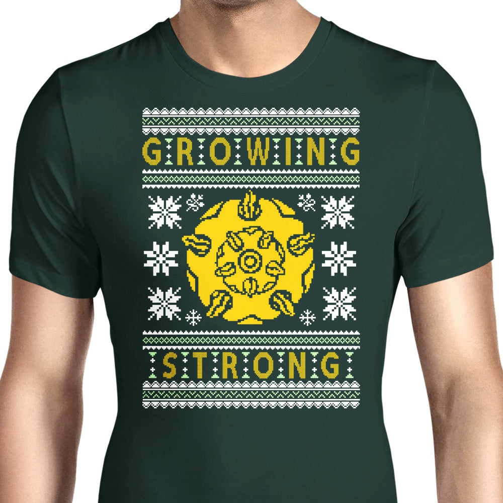 The Holidays are Growing Strong Men's Apparel - Adult & Kids T-Shirts, Sweatshirts & Hoodies apparel design preview 1