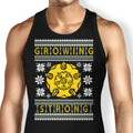 The Holidays are Growing Strong Tank Top - Adult & Kids T-Shirts, Sweatshirts & Hoodies apparel design preview 1