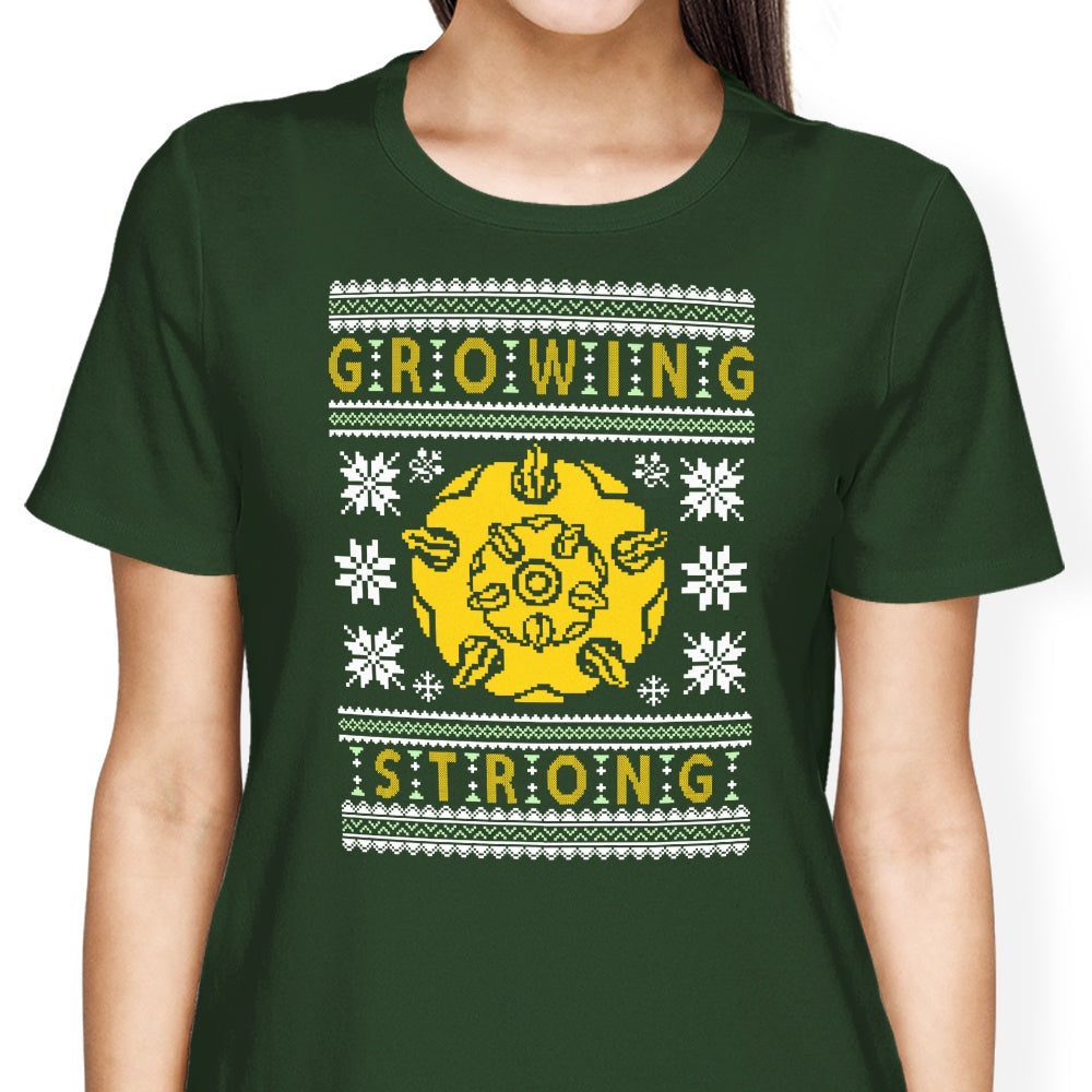 The Holidays are Growing Strong Women's Apparel - Adult & Kids T-Shirts, Sweatshirts & Hoodies apparel design preview 2