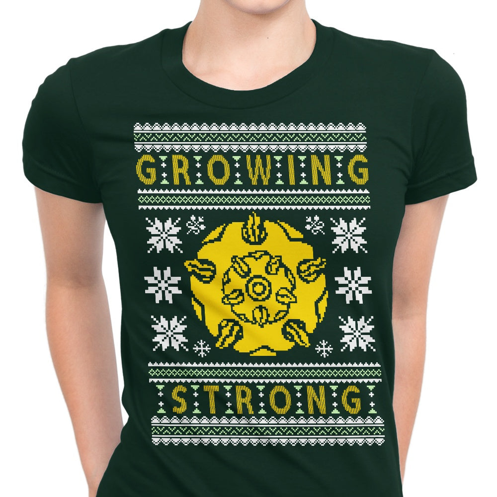 The Holidays are Growing Strong Women's Apparel - Adult & Kids T-Shirts, Sweatshirts & Hoodies apparel design preview 1