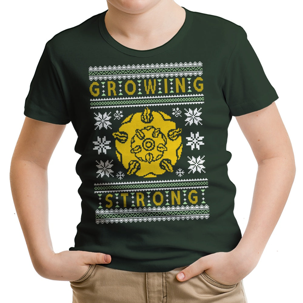 The Holidays are Growing Strong Youth Apparel - Adult & Kids T-Shirts, Sweatshirts & Hoodies apparel design preview 1