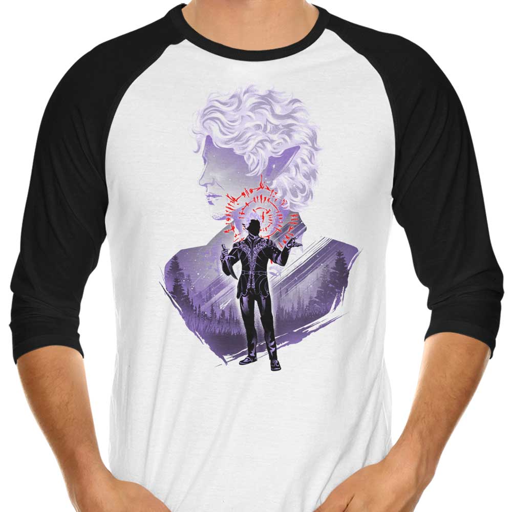 The Hollow Thirst 3/4 Sleeve Raglan - Adult & Kids T-Shirts, Sweatshirts & Hoodies apparel design preview 1