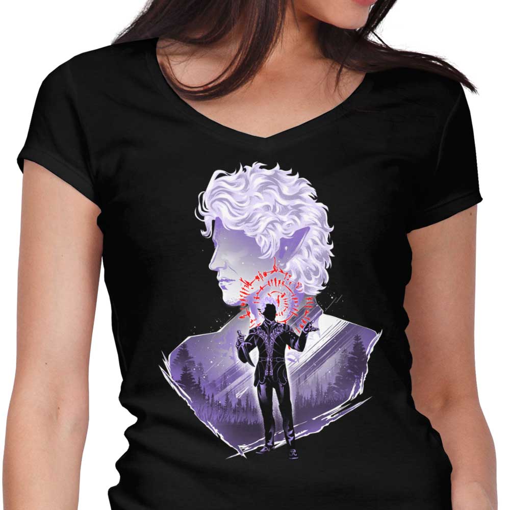 The Hollow Thirst Women's V-Neck - Adult & Kids T-Shirts, Sweatshirts & Hoodies apparel design preview 1