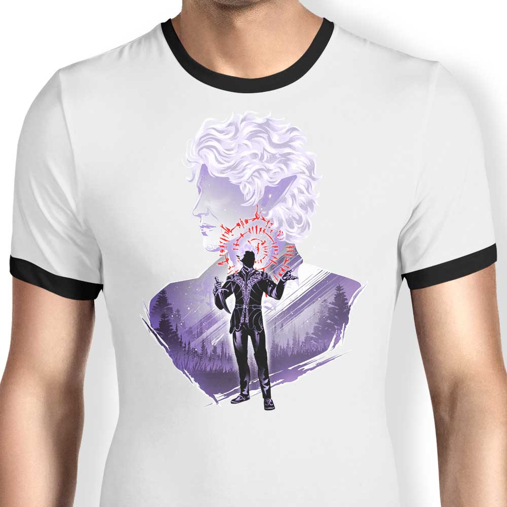 The Hollow Thirst Ringer - Adult & Kids T-Shirts, Sweatshirts & Hoodies apparel design preview 1