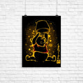 The Honey Bear Poster - Adult & Kids T-Shirts, Sweatshirts & Hoodies apparel design preview 1
