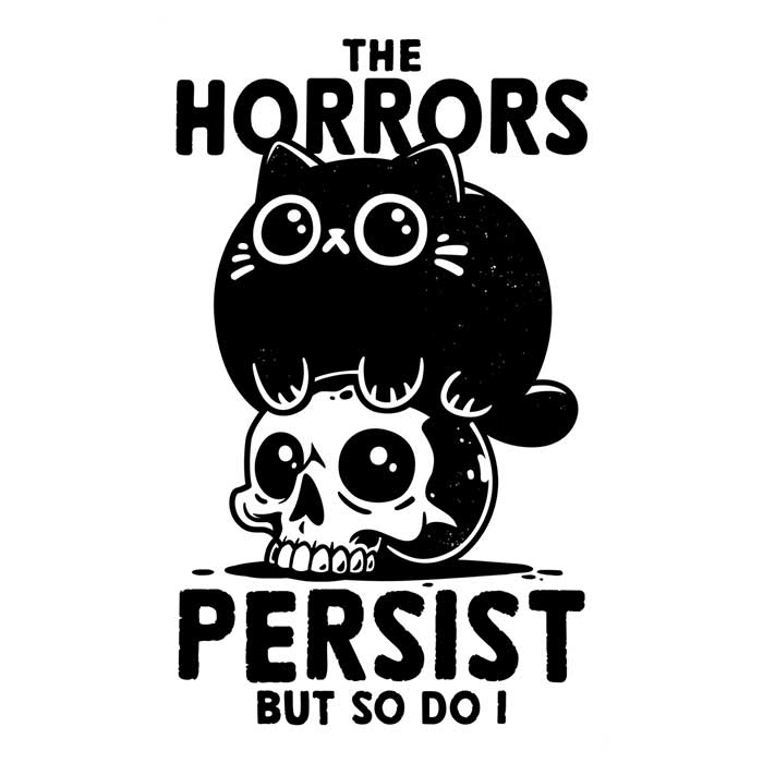 The Horror Survivor Men's V-Neck - Adult & Kids T-Shirts, Sweatshirts & Hoodies apparel design preview 2