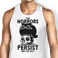 The Horror Survivor Tank Top - Adult & Kids T-Shirts, Sweatshirts & Hoodies apparel design preview 1