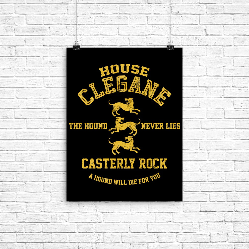 The Hound Never Lies Poster - Adult & Kids T-Shirts, Sweatshirts & Hoodies apparel design preview 1