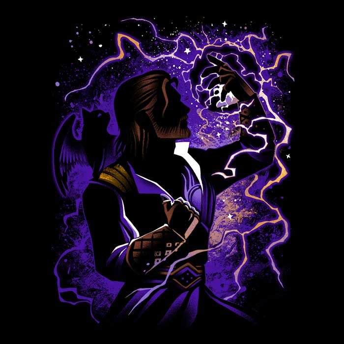 The Human Wizard Women's V-Neck - Adult & Kids T-Shirts, Sweatshirts & Hoodies apparel design preview 2