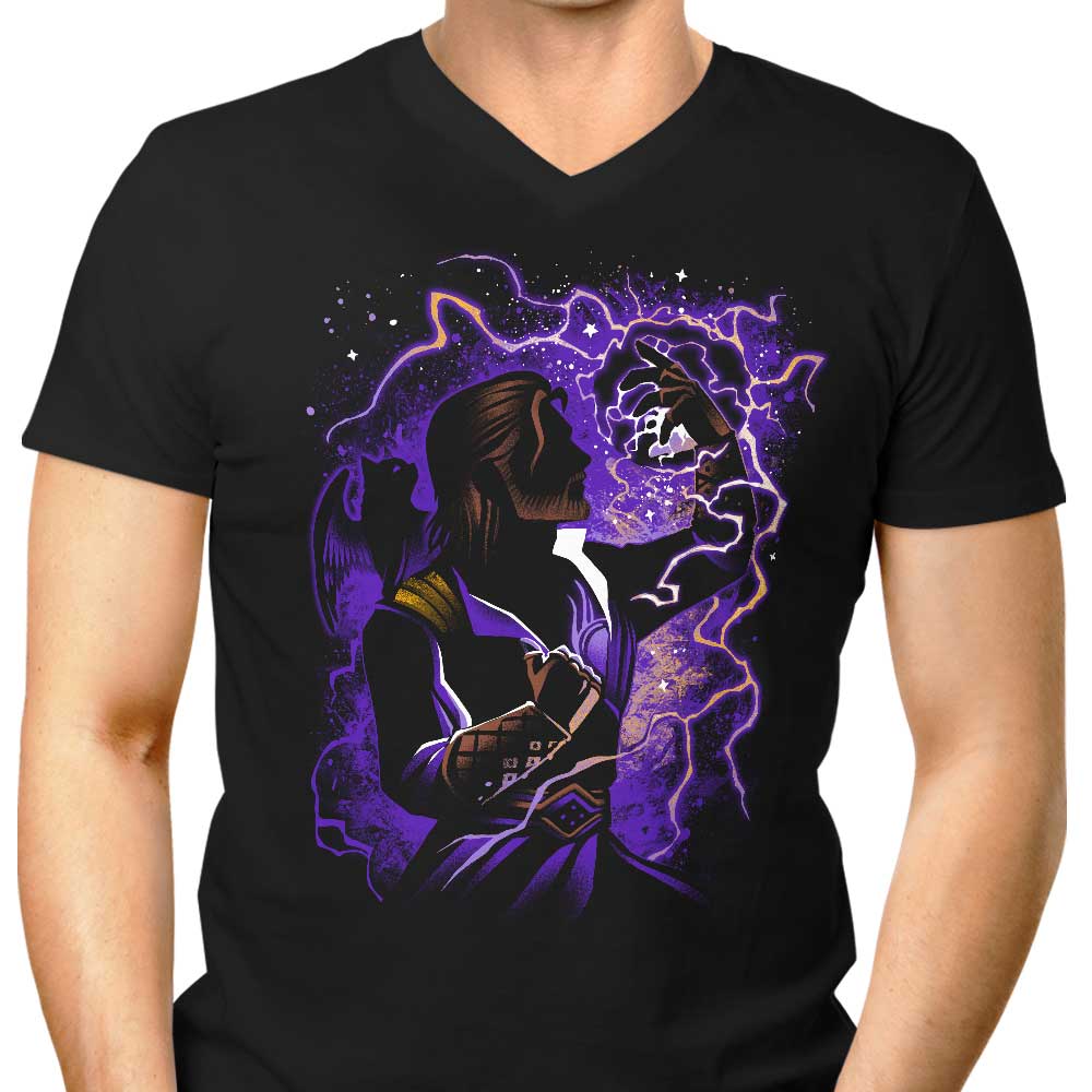 The Human Wizard Men's V-Neck - Adult & Kids T-Shirts, Sweatshirts & Hoodies apparel design preview 1