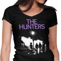 The Hunters Women's V-Neck - Adult & Kids T-Shirts, Sweatshirts & Hoodies apparel design preview 1