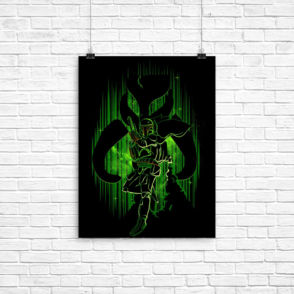 The Hunter's Shadow Poster - Adult & Kids T-Shirts, Sweatshirts & Hoodies apparel design preview 1