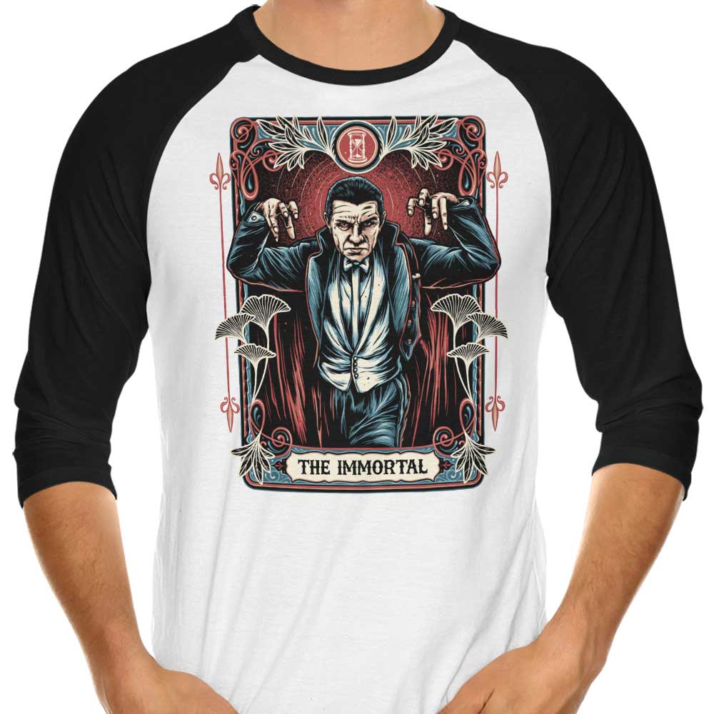 The Immortal 3/4 Sleeve Raglan - Adult & Kids T-Shirts, Sweatshirts & Hoodies apparel design preview 1