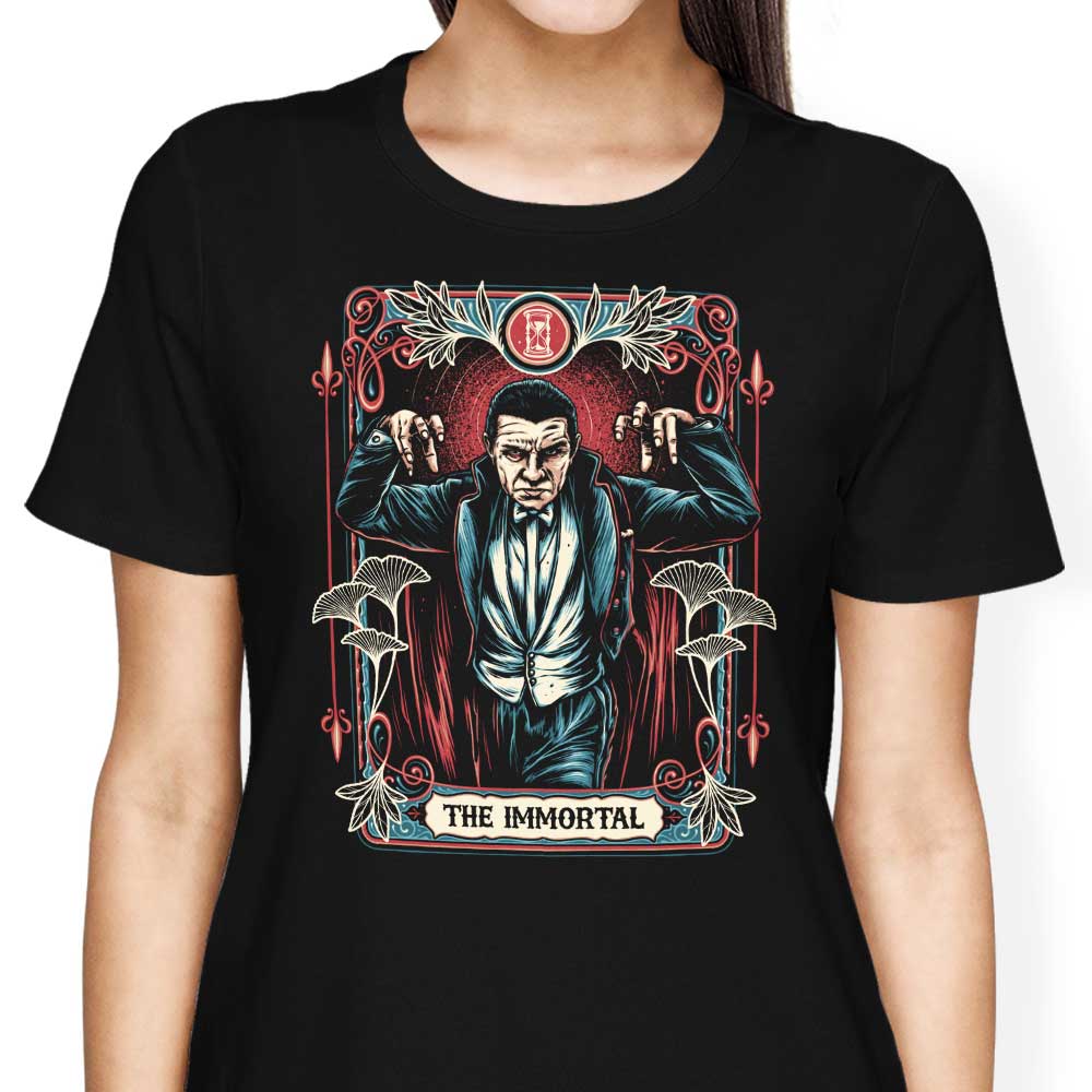 The Immortal Women's Apparel - Adult & Kids T-Shirts, Sweatshirts & Hoodies apparel design preview 1
