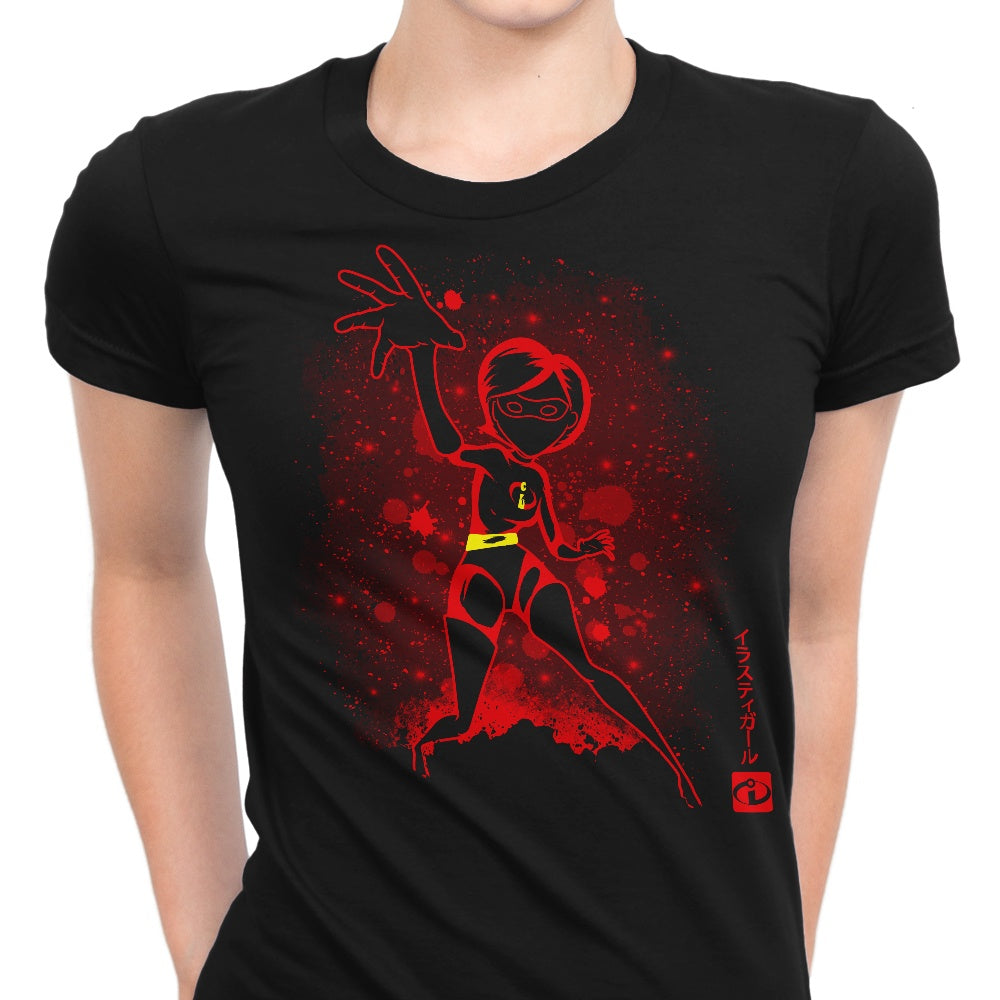The Incredible Elastic Women's Apparel - Adult & Kids T-Shirts, Sweatshirts & Hoodies apparel design preview 1