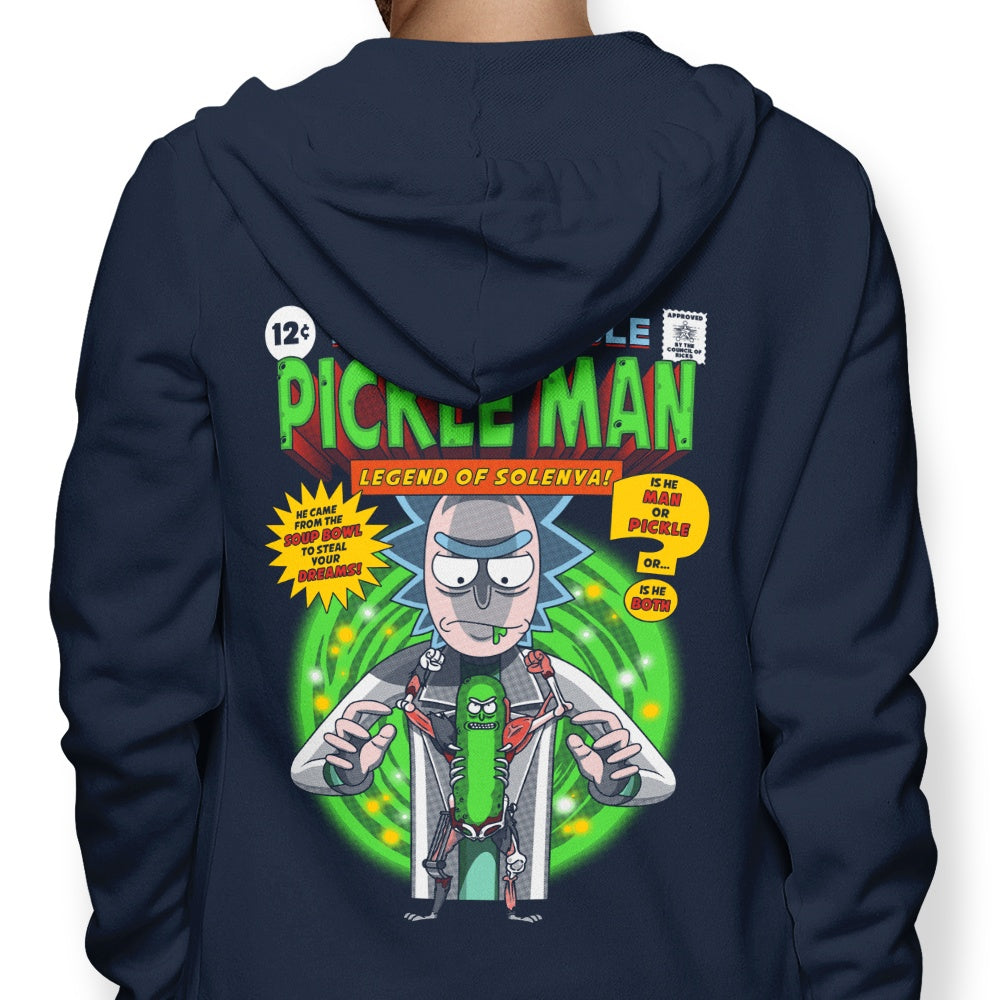 The Incredible Pickle Man - Adult & Kids T-Shirts, Sweatshirts & Hoodies apparel design preview 1