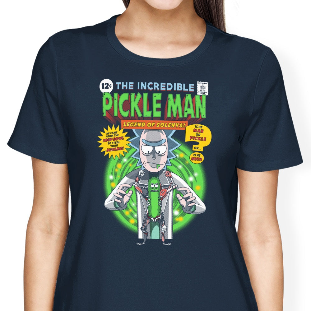 The Incredible Pickle Man Women's Apparel - Adult & Kids T-Shirts, Sweatshirts & Hoodies apparel design preview 2