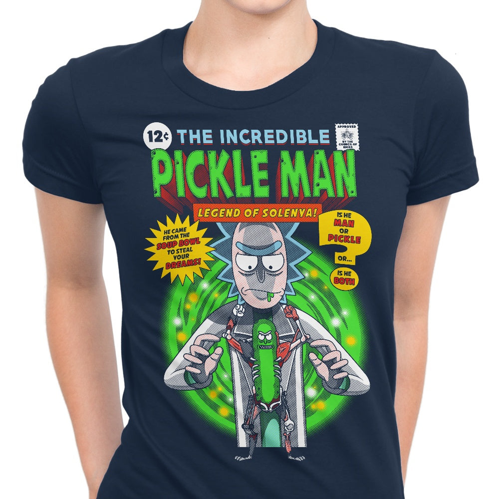 The Incredible Pickle Man Women's Apparel - Adult & Kids T-Shirts, Sweatshirts & Hoodies apparel design preview 1