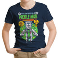 The Incredible Pickle Man Youth Apparel - Adult & Kids T-Shirts, Sweatshirts & Hoodies apparel design preview 1