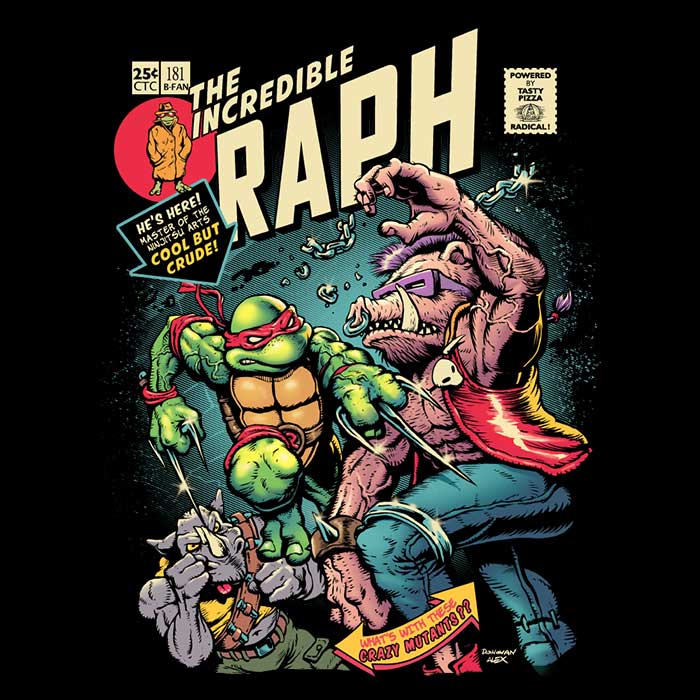 The Incredible Raph Women's Apparel - Adult & Kids T-Shirts, Sweatshirts & Hoodies apparel design preview 2