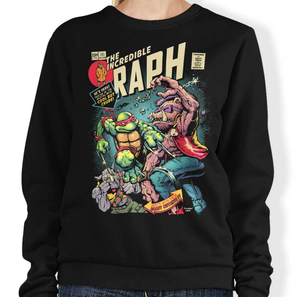 The Incredible Raph - Adult & Kids T-Shirts, Sweatshirts & Hoodies apparel design preview 1