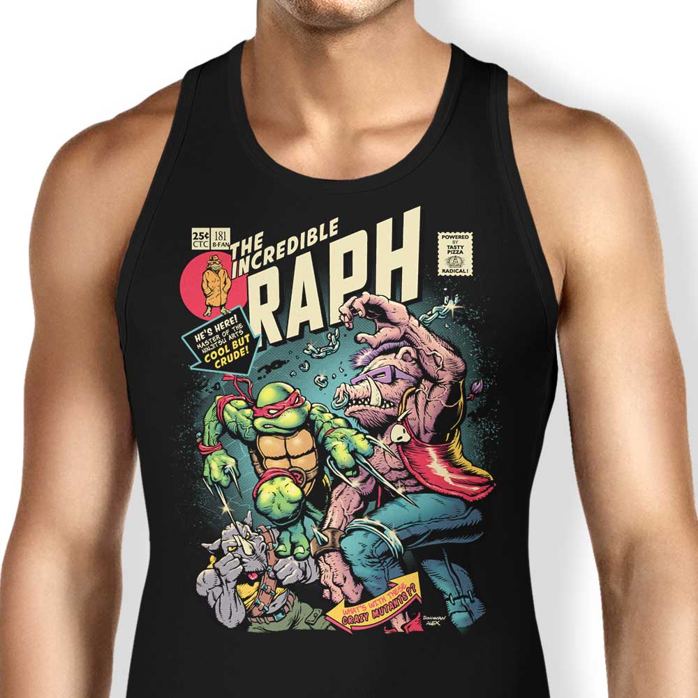 The Incredible Raph Tank Top - Adult & Kids T-Shirts, Sweatshirts & Hoodies apparel design preview 1