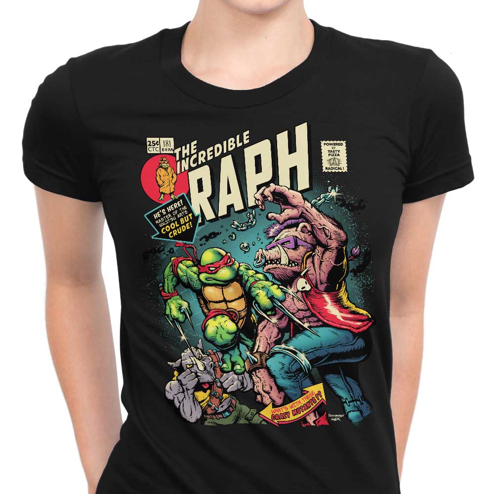 The Incredible Raph Women's Apparel - Adult & Kids T-Shirts, Sweatshirts & Hoodies apparel design preview 1