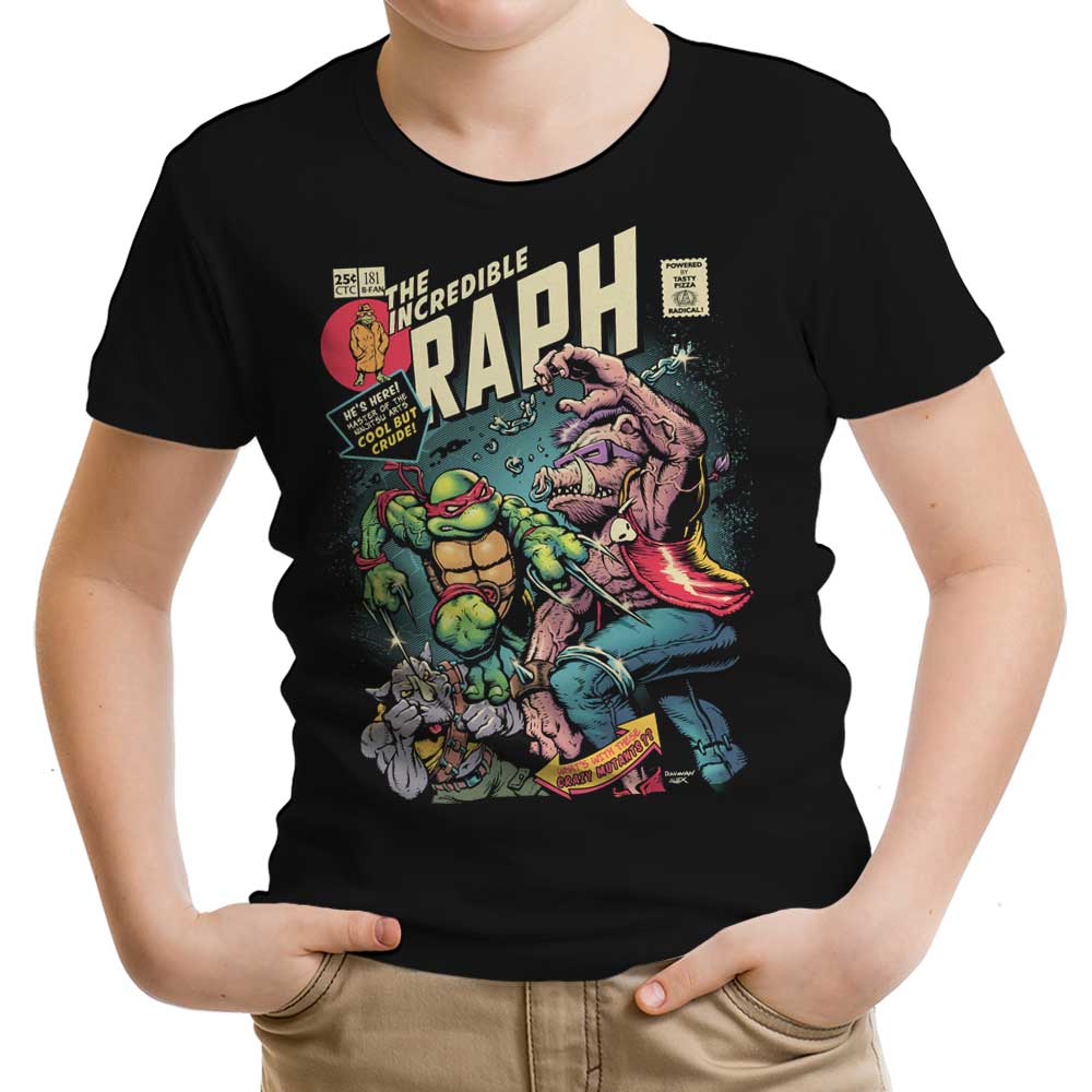 The Incredible Raph Youth Apparel - Adult & Kids T-Shirts, Sweatshirts & Hoodies apparel design preview 1
