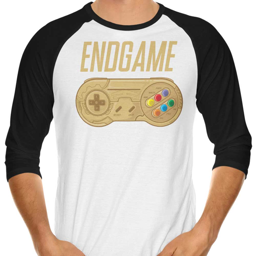 The Infinity Controller 3/4 Sleeve Raglan - Adult & Kids T-Shirts, Sweatshirts & Hoodies apparel design preview 1