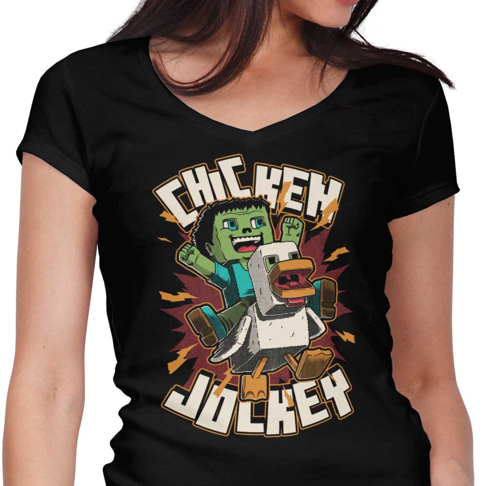 The Jockey Women's V-Neck - Adult & Kids T-Shirts, Sweatshirts & Hoodies apparel design preview 1