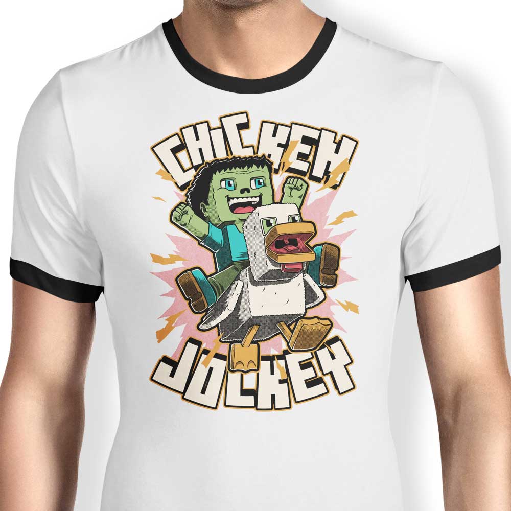 The Jockey Ringer - Adult & Kids T-Shirts, Sweatshirts & Hoodies apparel design preview 1