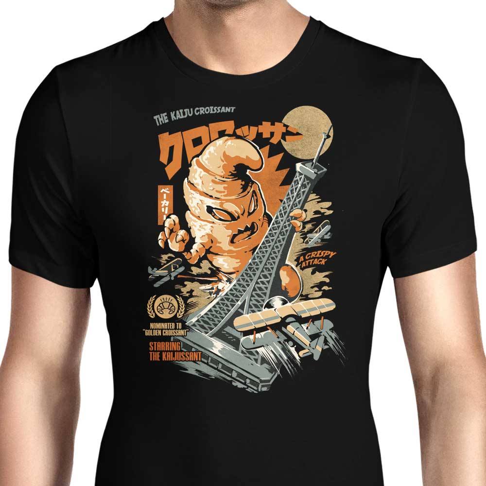 The Kaiju Croissant Men's Apparel - Adult & Kids T-Shirts, Sweatshirts & Hoodies apparel design preview 1