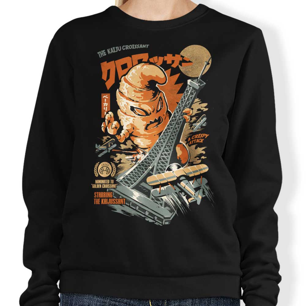 The Kaiju Croissant - Adult & Kids T-Shirts, Sweatshirts & Hoodies apparel design preview 1