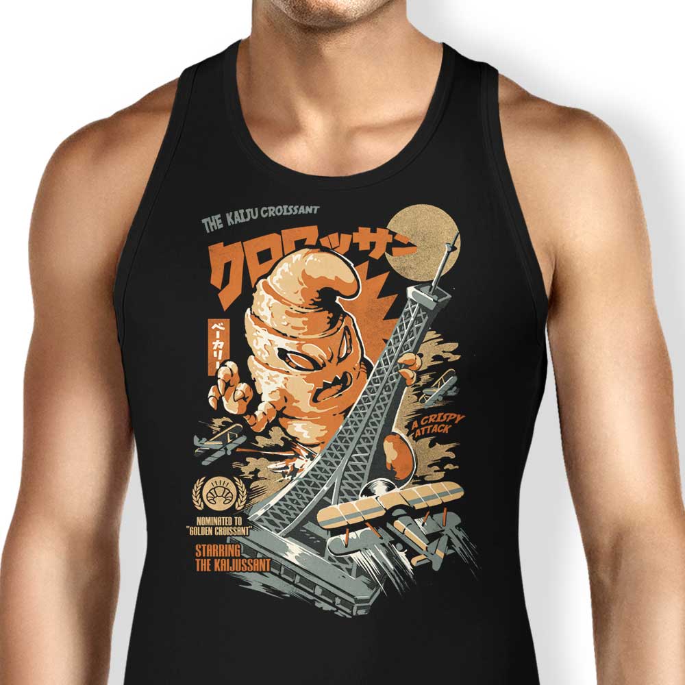 The Kaiju Croissant Tank Top - Adult & Kids T-Shirts, Sweatshirts & Hoodies apparel design preview 1