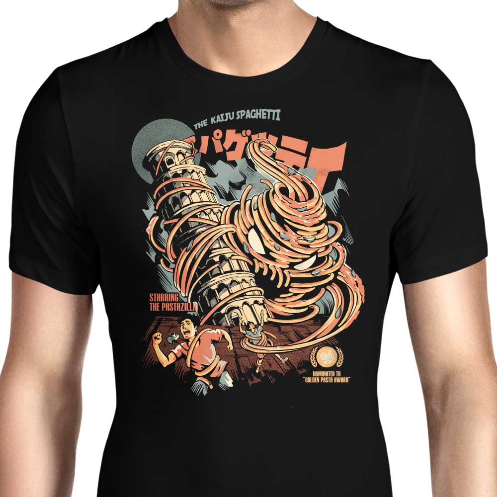 The Kaiju Spaghetti Men's Apparel - Adult & Kids T-Shirts, Sweatshirts & Hoodies apparel design preview 1