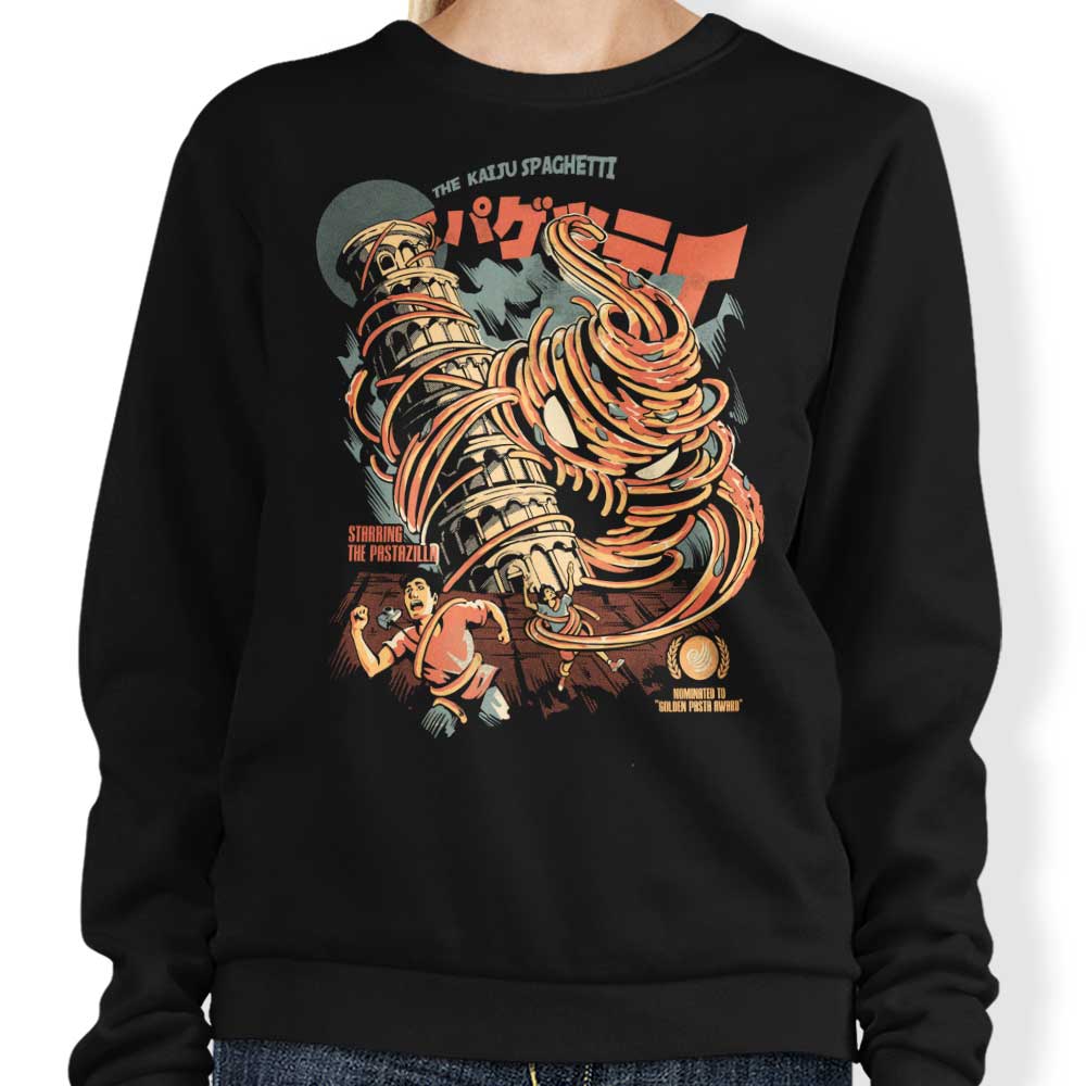 The Kaiju Spaghetti - Adult & Kids T-Shirts, Sweatshirts & Hoodies apparel design preview 1