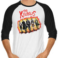 The Keanu's 3/4 Sleeve Raglan - Adult & Kids T-Shirts, Sweatshirts & Hoodies apparel design preview 1