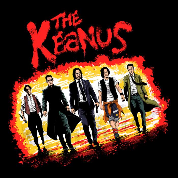 The Keanu's Tank Top - Adult & Kids T-Shirts, Sweatshirts & Hoodies apparel design preview 2