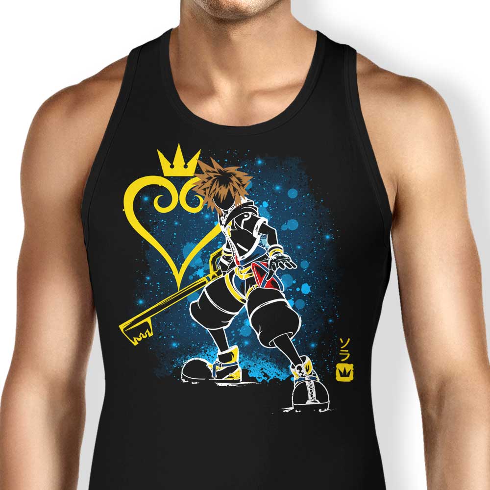 The Keyblade Tank Top - Adult & Kids T-Shirts, Sweatshirts & Hoodies apparel design preview 1