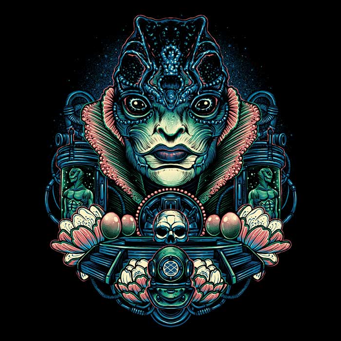 The Kind Amphibian Men's Apparel - Adult & Kids T-Shirts, Sweatshirts & Hoodies apparel design preview 2