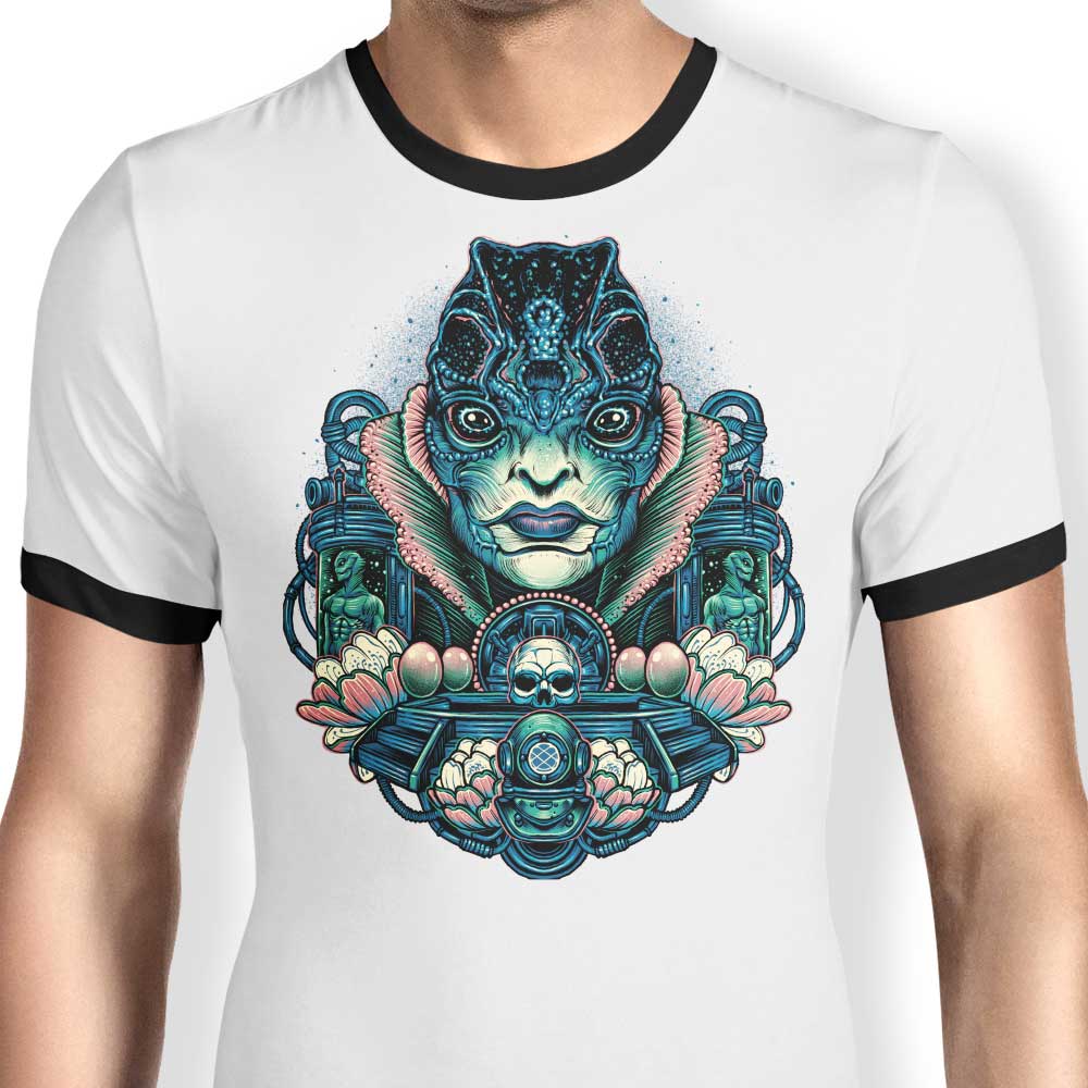 The Kind Amphibian Ringer - Adult & Kids T-Shirts, Sweatshirts & Hoodies apparel design preview 1