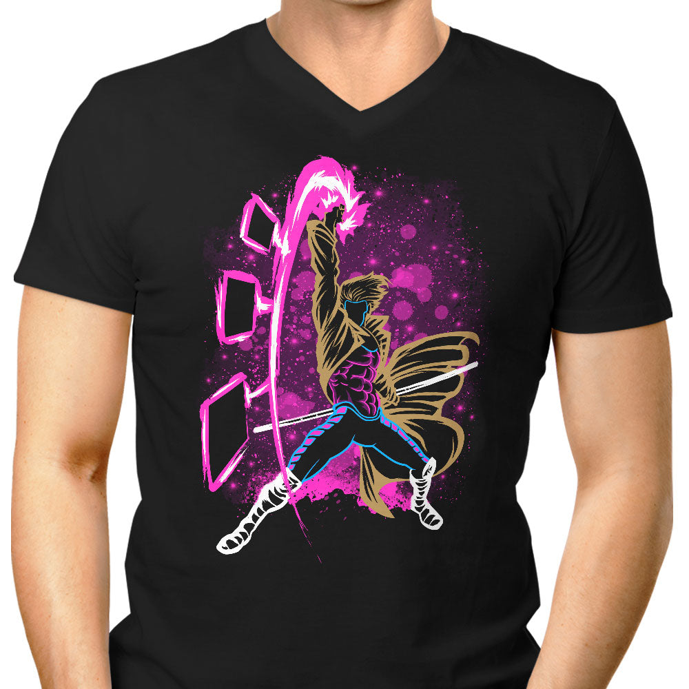 The Kinetic Card Men's V-Neck - Adult & Kids T-Shirts, Sweatshirts & Hoodies apparel design preview 1