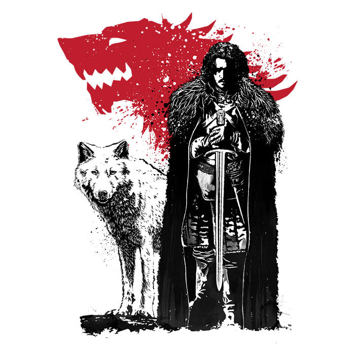 The King and Wolf Men's Apparel - Adult & Kids T-Shirts, Sweatshirts & Hoodies apparel design preview 2