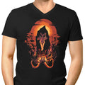 The King is Dead Men's V-Neck - Adult & Kids T-Shirts, Sweatshirts & Hoodies apparel design preview 1